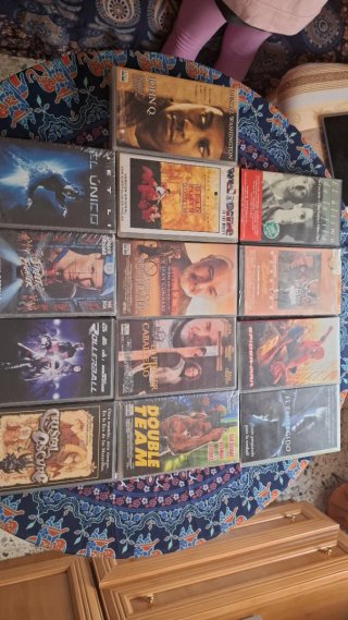Lote 10 Películas VHS Acción/Drama