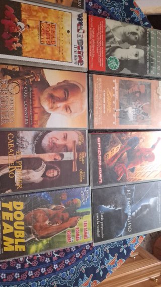 Lote 10 Películas VHS Acción/Drama