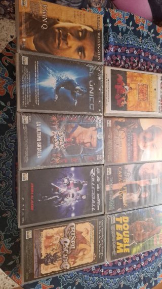 Lote 10 Películas VHS Acción/Drama
