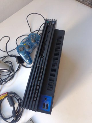 Consola PlayStation 2 Sony Negra y Azul