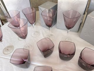 Set bicchieri nuovi pregiati