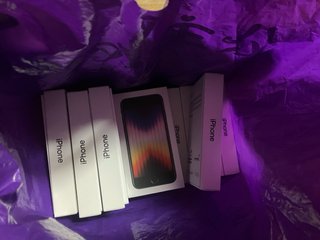 iPhone SE (2022) 64GB Negro Caja Original