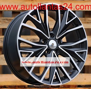 8795 JUEGO DE 4 LLANTAS SEAT CUPRA BLACK M