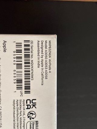 Airpods 4 Apple Blancos