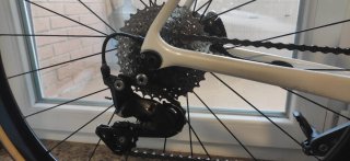 Bicicleta Giant TCR 2021 blanca, Talla L