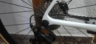 Bicicleta Giant TCR 2021 blanca, Talla L