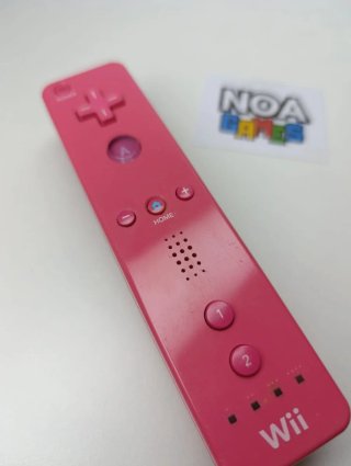 Mando Wii Rosa + Nunchuk Blanco