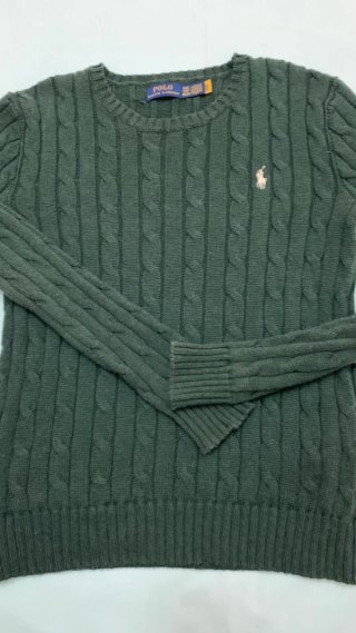 Maglione Ralph Lauren Verde Tg XXS