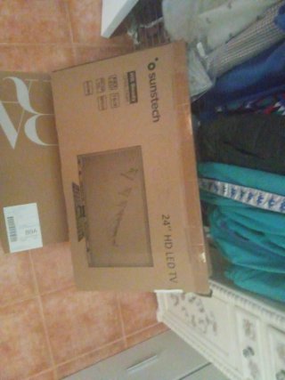 TV Sunstech 24 HD LED color transparente