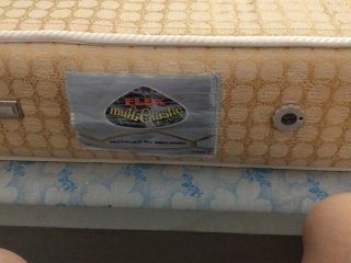 Cama 1.05m madera con colchón y canapé