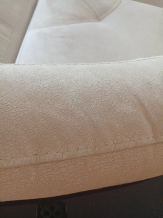 Sofá Divatto blanco polipiel
