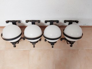 4 Lámparas de forja para exterior