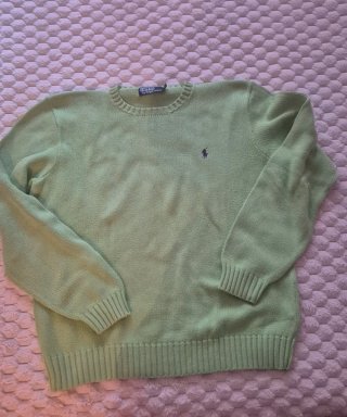 Sudadera Polo Ralph Lauren Verde Menta Algodón