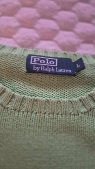 Sudadera Polo Ralph Lauren Verde Menta Algodón