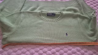 Sudadera Polo Ralph Lauren Verde Menta Algodón