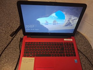 Ordenador HP Rojo