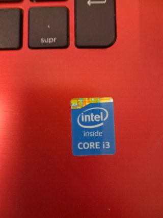 Ordenador HP Rojo