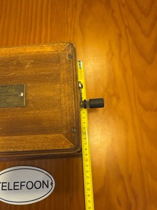 Teléfono antiguo TELEFOON colección