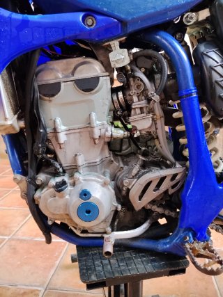 Yamaha YZ450F Azul