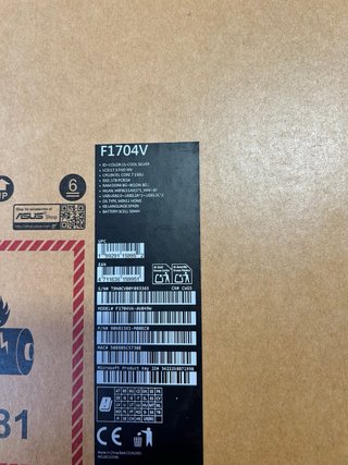 ASUS Vivobook F1704V i7 Portátil
