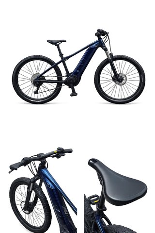 Bicicleta Eléctrica Azul in Vendita Urgente