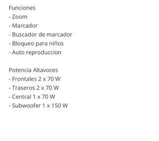 Sistema Cine en Casa LG LHW551SB