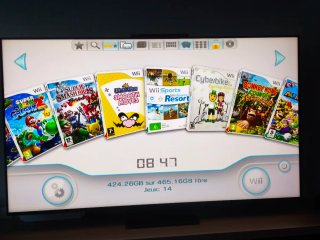 Consola Wii Negra + Accesorios