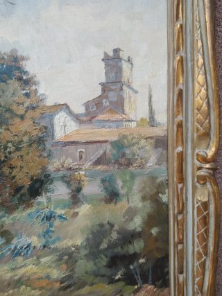 Cuadro Óleo Lluis Bonada Paisaje