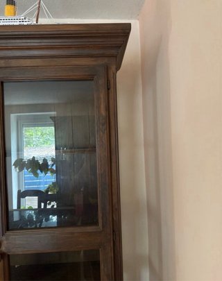 Vitrina Rústica Madera Maciza