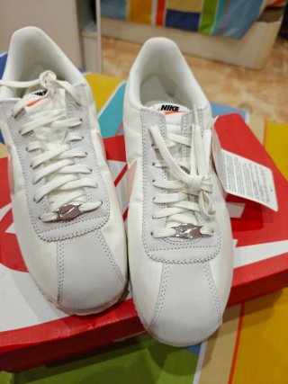 Zapatillas Nike Cortez Mujer T-42 Rosa/Blanco