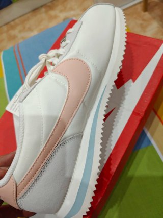 Zapatillas Nike Cortez Mujer T-42 Rosa/Blanco