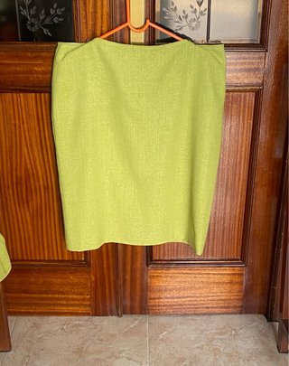 Traje chaqueta verde talla 48