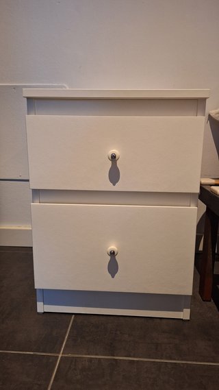 Mesitas de Noche Blancas IKEA