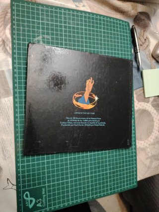 Libro antiguo señor de los anillos