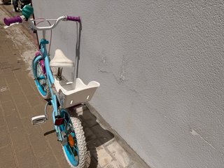 Bicicleta Frozen niña