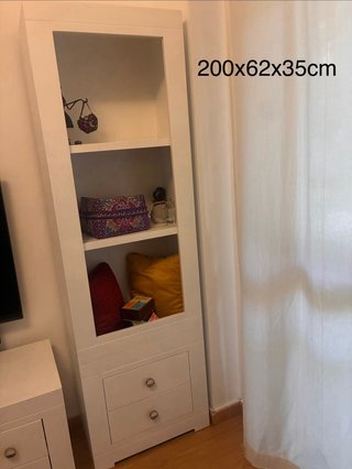 Conjunto Muebles Salón Blanco