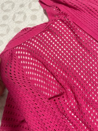 Rebeca Crochet Rosa Talla Única
