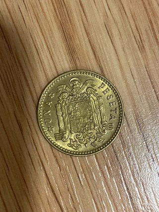 Moneda 5 y 1 Pesetas España