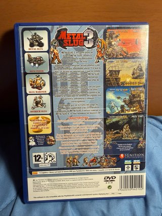 Metal Slug 3 PS2 PAL Español