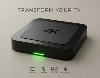 Reproductor Multimedia 4K Negro