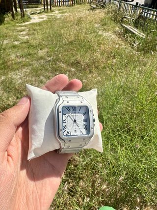 Orologio Cartier Santos in Argento