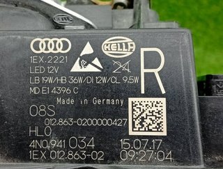 4n0941034 faro derecho audi a8 (4n2/4n8) 50 95372