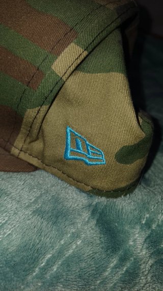 Gorra LA New Era Camuflaje Azul