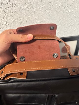 Bolso Portátil Negro Hombre