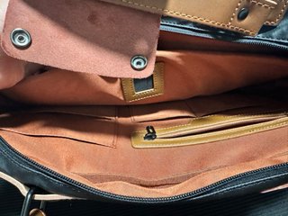 Bolso Portátil Negro Hombre