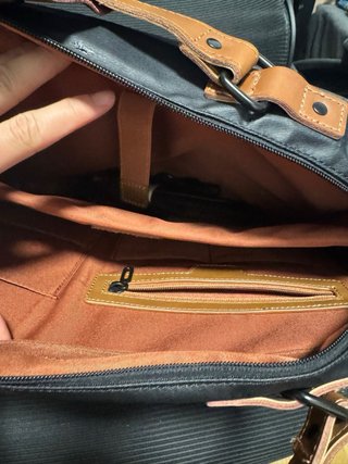 Bolso Portátil Negro Hombre