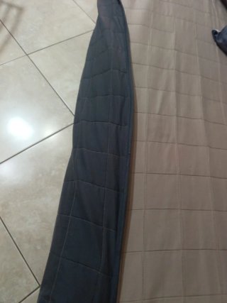 Copridivano tortora in cotone