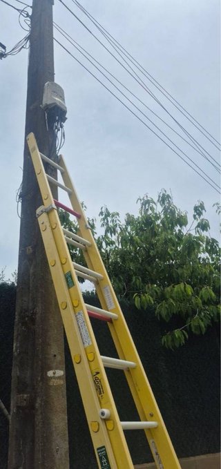 Fucionadora  con escalera