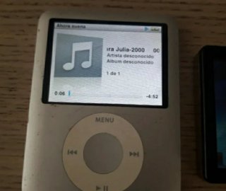 Apple iPod Nano 4GB Plata