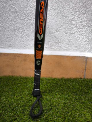 Pala Padel Siux Génesis Carbon con Paletero oficia
